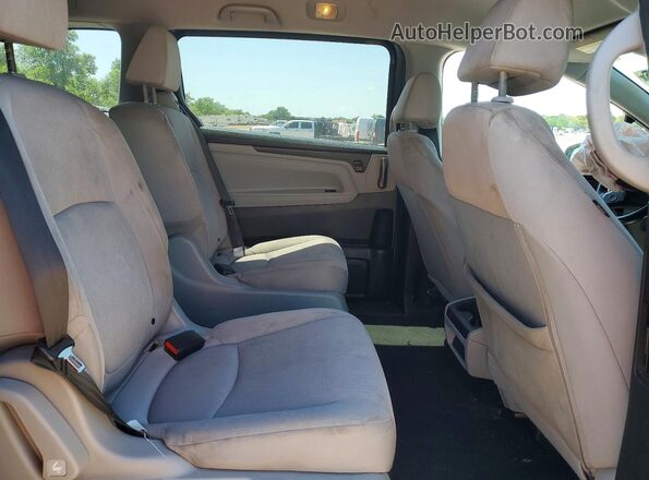 5FNRL6H25KB114121 2019 HONDA ODYSSEY Gray Vista interior trasera