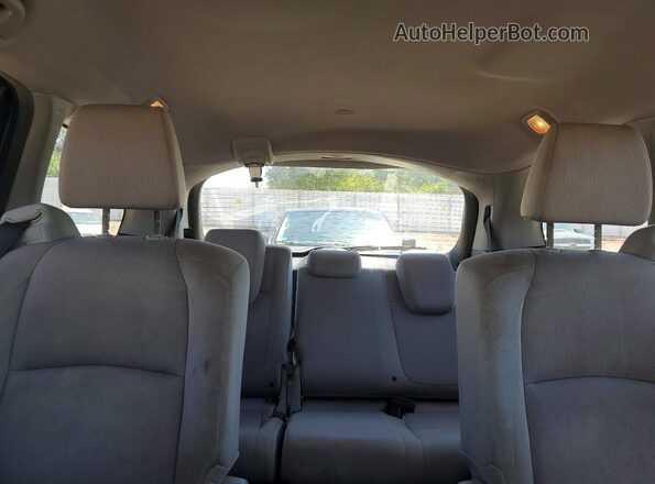 5FNRL6H25KB114121 2019 HONDA ODYSSEY Gray Vista de los asientos traseros