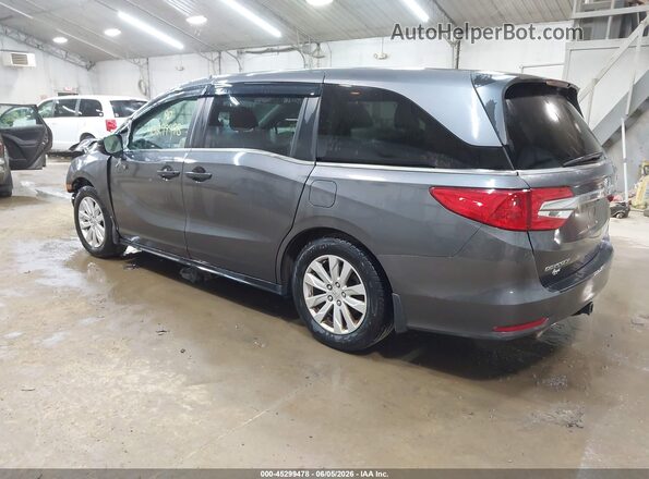 5FNRL6H25LB013078 2020 HONDA ODYSSEY Gray 