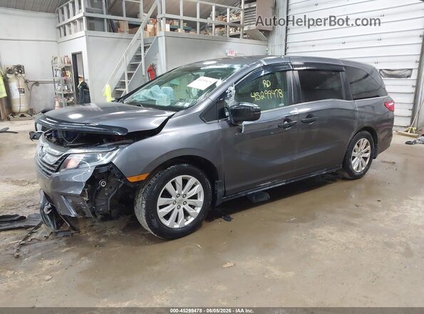 5FNRL6H25LB013078 2020 HONDA ODYSSEY Gray 