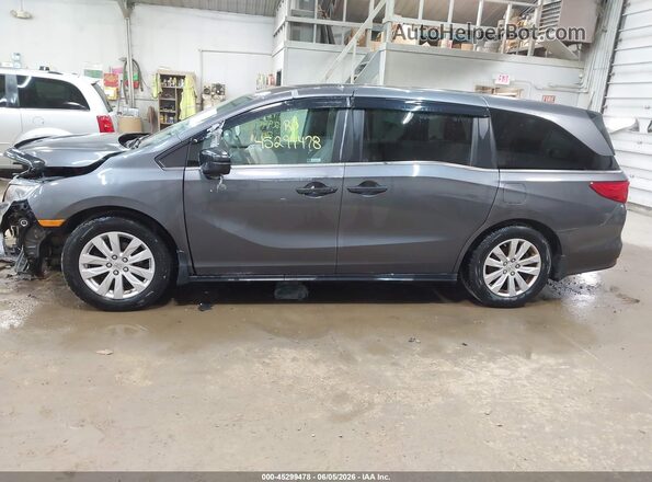 5FNRL6H25LB013078 2020 HONDA ODYSSEY Gray 