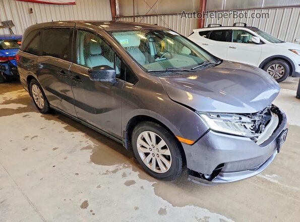 5FNRL6H28MB009298 2021 HONDA ODYSSEY Gray 