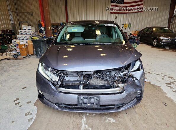 5FNRL6H28MB009298 2021 HONDA ODYSSEY Gray 