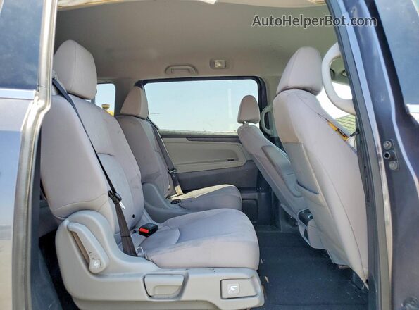 5FNRL6H29KB045496 2019 HONDA ODYSSEY Silver Vista interior trasera