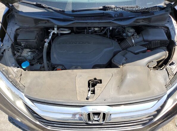 5FNRL6H29KB045496 2019 HONDA ODYSSEY Silver Vista del compartimento del motor