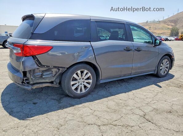 5FNRL6H29KB045496 2019 HONDA ODYSSEY Silver Trasero derecho