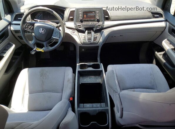 5FNRL6H29KB045496 2019 HONDA ODYSSEY Silver Vista del salpicadero