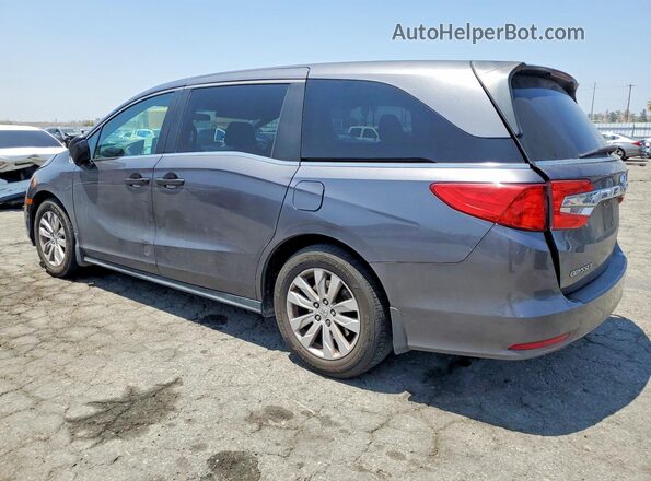5FNRL6H29KB045496 2019 HONDA ODYSSEY Silver Trasero izquierdo
