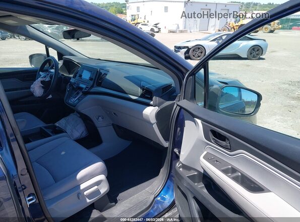 5FNRL6H29NB012728 2022 HONDA ODYSSEY Dark Blue Սալոնի դիմացի տեսք