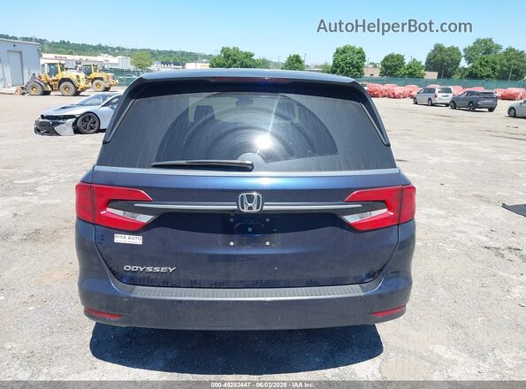 5FNRL6H29NB012728 2022 HONDA ODYSSEY Dark Blue 