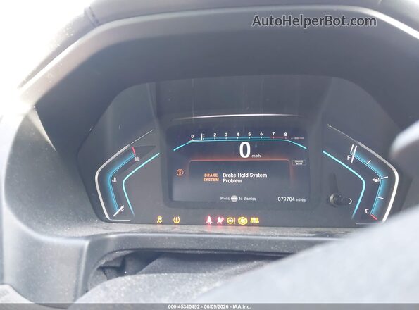 5FNRL6H2XJB105896 2018 HONDA ODYSSEY Silver Հետևի նստատեղերի տեսք