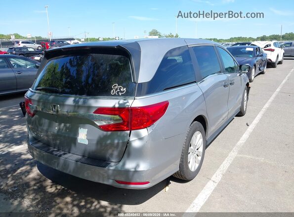 5FNRL6H2XJB105896 2018 HONDA ODYSSEY Silver Հետևի աջ