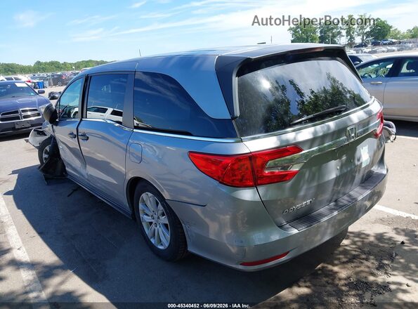 5FNRL6H2XJB105896 2018 HONDA ODYSSEY Silver Հետևի ձախ