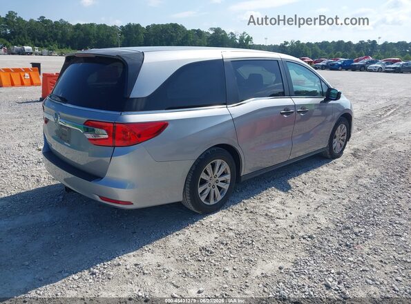 5FNRL6H2XJB105901 2018 HONDA ODYSSEY Silver Trasero derecho