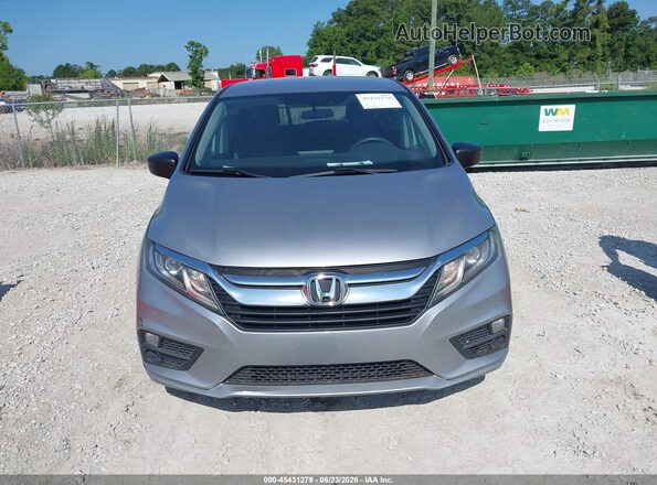 5FNRL6H2XJB105901 2018 HONDA ODYSSEY Silver Vista del cuadro de instrumentos
