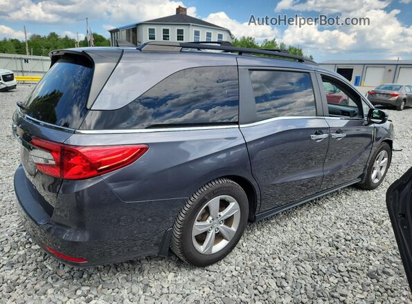 5FNRL6H50JB086205 2018 HONDA ODYSSEY Gray Tył prawy