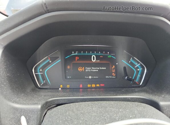 5FNRL6H50JB086205 2018 HONDA ODYSSEY Gray Widok zestawu wskaźników