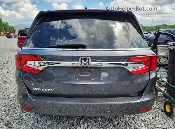 5FNRL6H50JB086205 2018 HONDA ODYSSEY Gray Widok z tyłu
