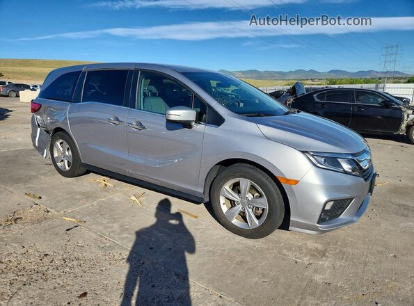 5FNRL6H50KB030413 2019 HONDA ODYSSEY Silver Delantero derecho