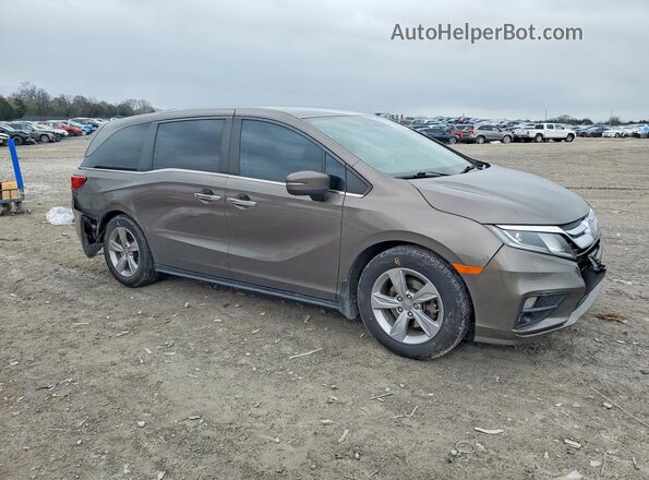 5FNRL6H50LB023463 2020 HONDA ODYSSEY Brown Передня права чверть