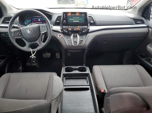 5FNRL6H50LB023463 2020 HONDA ODYSSEY Brown Вид панелі приладів