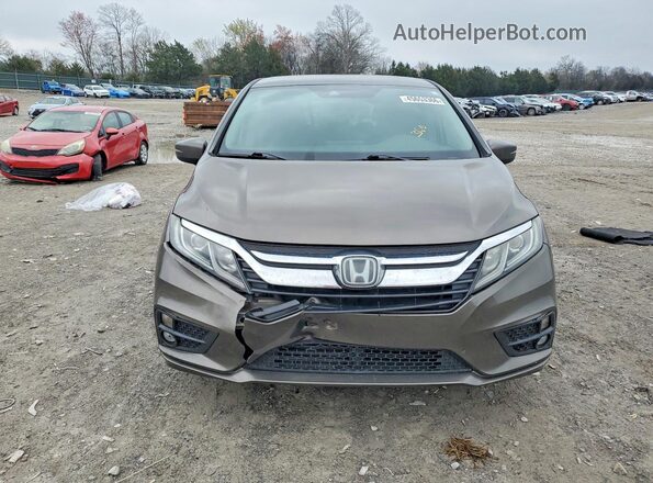 5FNRL6H50LB023463 2020 HONDA ODYSSEY Brown Вид спереду
