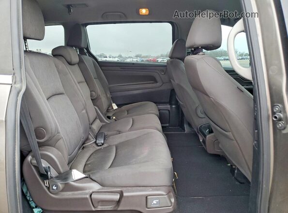5FNRL6H50LB023463 2020 HONDA ODYSSEY Brown Вид задньої частини салону