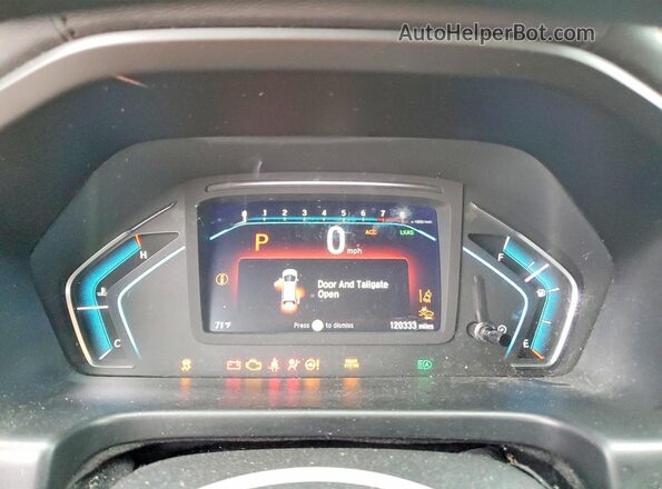 5FNRL6H50LB023463 2020 HONDA ODYSSEY Brown Вид щитка приладів