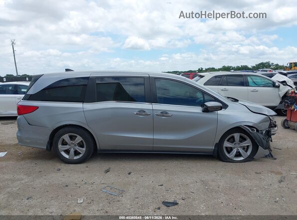 5FNRL6H51KB128222 2019 HONDA ODYSSEY Серый Вид задней части салона