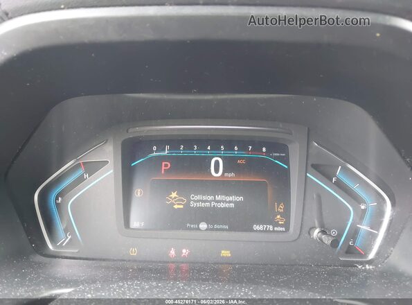 5FNRL6H51LB000595 2020 HONDA ODYSSEY Blue Rear seats view
