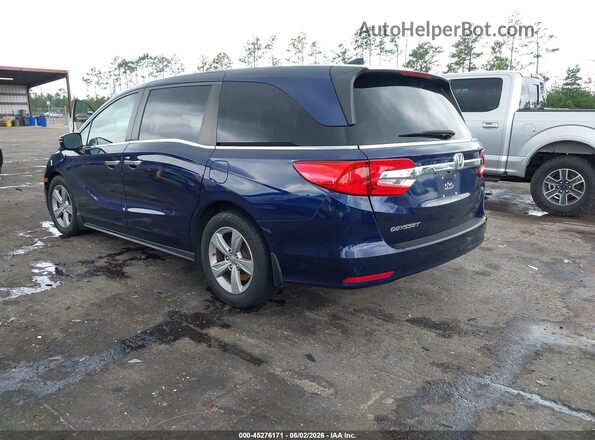 5FNRL6H51LB000595 2020 HONDA ODYSSEY Blue Rear left