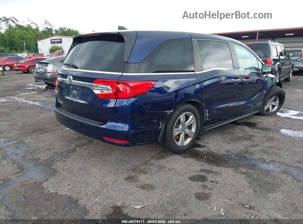 5FNRL6H51LB000595 2020 HONDA ODYSSEY Blue Rear right