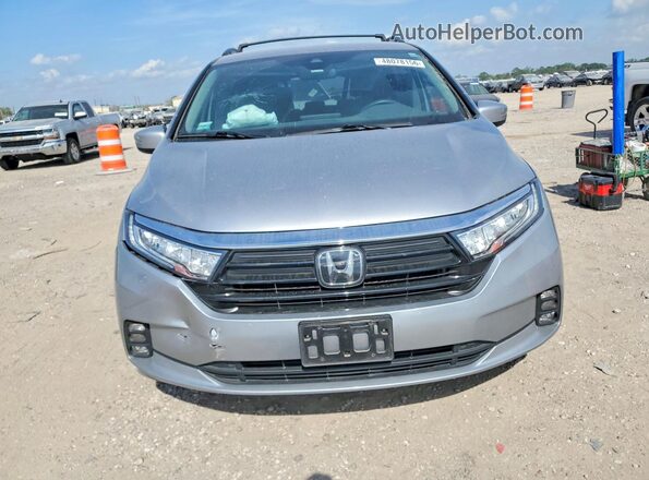 5FNRL6H51PB018374 2023 HONDA ODYSSEY Silver Front view