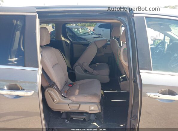 5FNRL6H52JB028841 2018 HONDA ODYSSEY Gray VIN კოდის სტიკერის ხედი