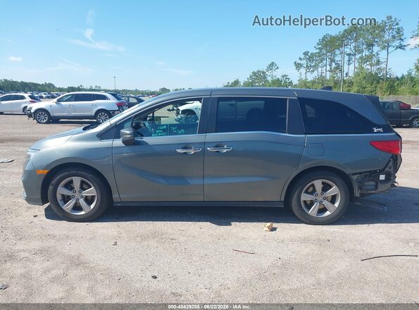 5FNRL6H52JB028841 2018 HONDA ODYSSEY Gray 