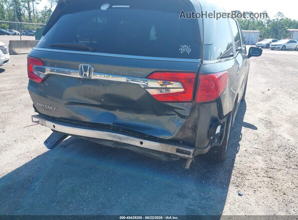 5FNRL6H52JB028841 2018 HONDA ODYSSEY Gray 