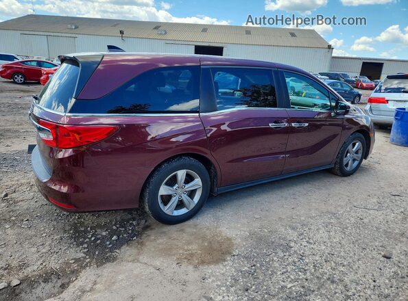 5FNRL6H52KB012320 2019 HONDA ODYSSEY Burgundy 