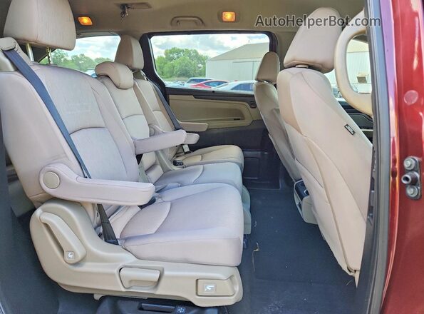 5FNRL6H52KB012320 2019 HONDA ODYSSEY Burgundy 