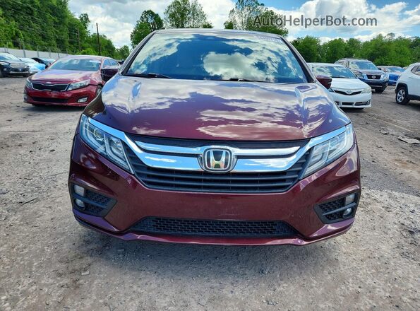 5FNRL6H52KB012320 2019 HONDA ODYSSEY Burgundy 