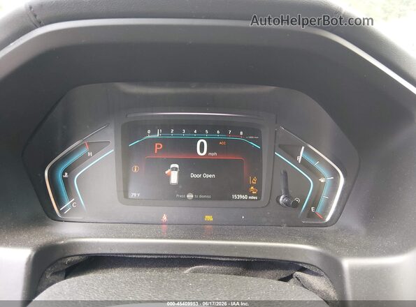 5FNRL6H52KB055460 2019 HONDA ODYSSEY Gray Widok tylnych siedzeń