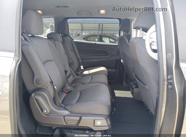 5FNRL6H52KB055460 2019 HONDA ODYSSEY Gray Widok naklejki z numerem VIN