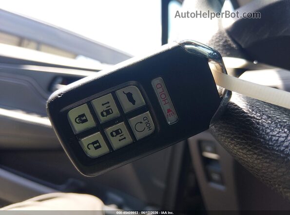 5FNRL6H52KB055460 2019 HONDA ODYSSEY Gray Widok deski rozdzielczej
