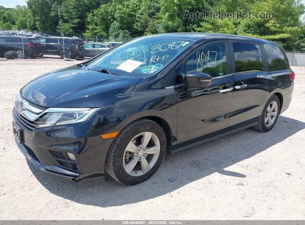 5FNRL6H52LB026946 2020 HONDA ODYSSEY Черный Передняя левая четверть