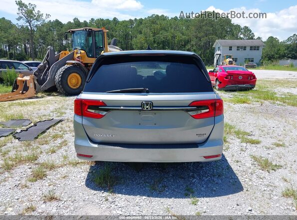 5FNRL6H52NB051459 2022 HONDA ODYSSEY Gray 
