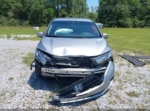 5FNRL6H52NB051459 2022 HONDA ODYSSEY Gray Rear interior view