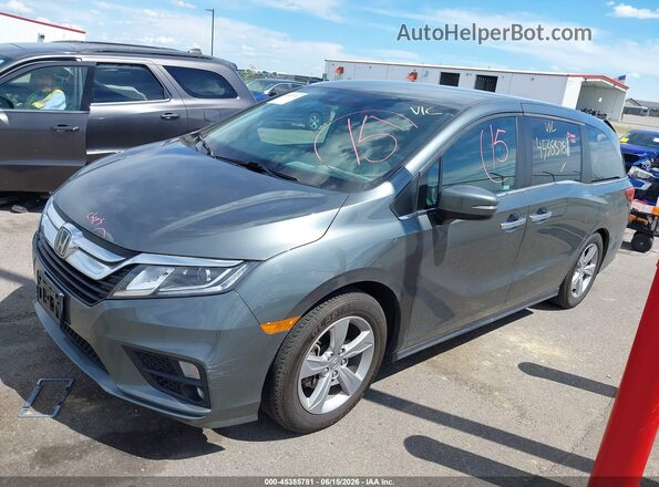 5FNRL6H53KB036884 2019 HONDA ODYSSEY Серый Передняя левая четверть