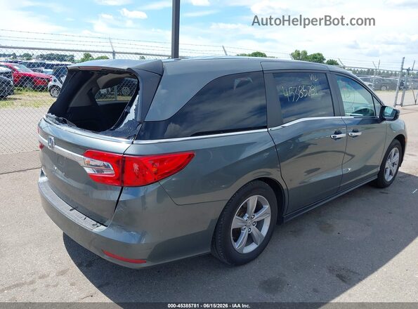 5FNRL6H53KB036884 2019 HONDA ODYSSEY Серый Задняя правая четверть