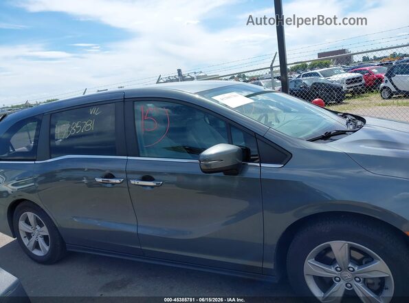 5FNRL6H53KB036884 2019 HONDA ODYSSEY Серый Вид задней части салона