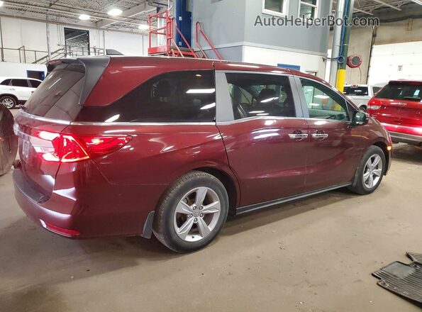 5FNRL6H53LB063603 2020 HONDA ODYSSEY Red Задня права чверть