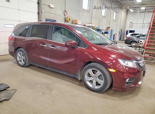 5FNRL6H53LB063603 2020 HONDA ODYSSEY Red Передня права чверть